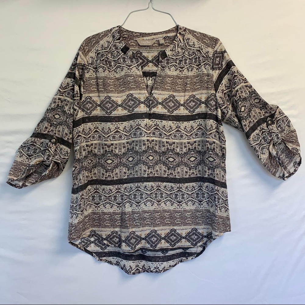 Coral Bay Print Blouse